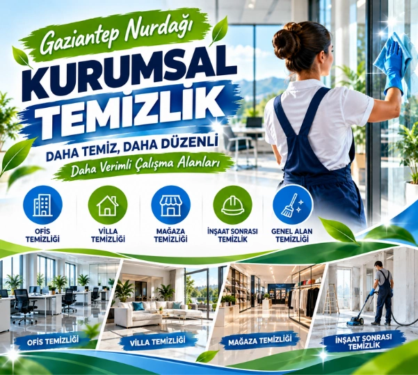 nurdağı kurumsal temizlik